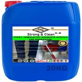 Strong&Clean 20 kg Yüzey Temizleyici Konsantre 1/60 Aromatik Kokusu