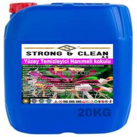 Strong&Clean 20 kg Yüzey Temizleyici Konsantre 1/60 Hanımeli Kokusu