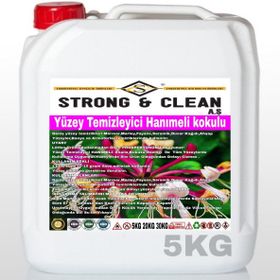 Strong&Clean 5 kg Konsantre 1/60 Hanımeli Kokusu Yüzey Temizleyici