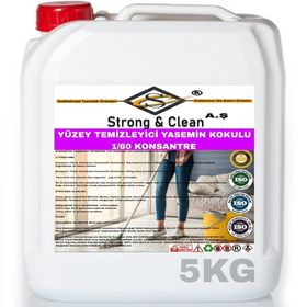 Strong&Clean 5 kg Yüzey Temizleyici Konsantre 1/60 Yasemin Kokusu