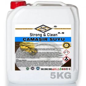 Strong&Clean 5 lt Klorlu Çamaşır Suyu