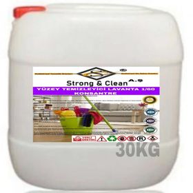 Strong&Clean Konsantre 1/60 Lavanta Kokulu 30 kg Yüzey Temizleyici