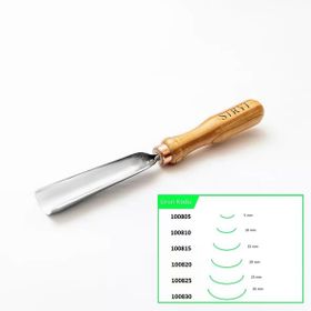 Stryi 100830 Düz Tip Oluklu Ahşap Oyma İskarpelası