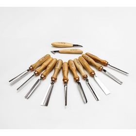 Stryi 512002 12 Parça Ahşap Oyma Seti
