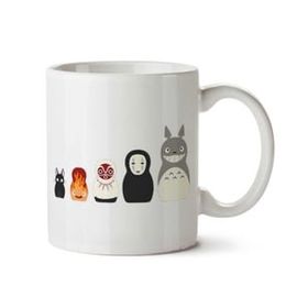 Studio Ghibli Russian Dolls Totoro Baskılı Kupa