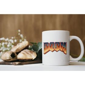 Stüdyo SM Doom Logo Baskılı Kupa Bardak