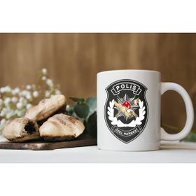 Stüdyo Sm Egm Polis Özel Harekat Logo Baskılı Kupa