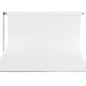 Stüdyo Teknik 270 cm x 580 cm Sonsuz Beyaz Fon Perdesi Seti