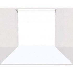 Stüdyo Teknik 270CM x 580CM Beyaz Kumaş Fon Seti