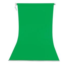 Stüdyo Teknik Yeşil 190x400 cm Sonsuz Fon Perdesi Seti