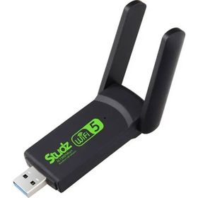 Studz AC1300 Dual Band USB 3.0 Adaptör Kablosuz Wifi Alıcı Wireless Adaptör