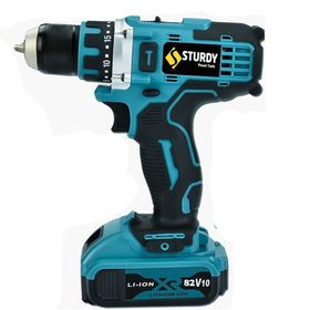 Sturdy Alman Pro Schnell Technology 58 V 10 Ah Lion Çift Akülü Metal Şanzuman Akülü Vidalama Matkap