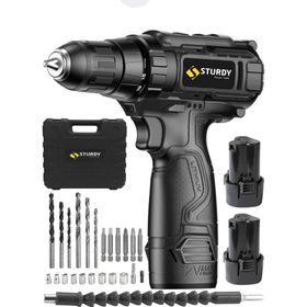 Sturdy Germany Stark 58 VF 5 Ah Çift 24 Parça Akülü Vidalama Şarjlı Matkap
