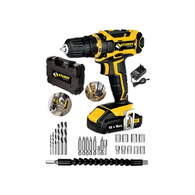 Sturdy Japn Professıonel Tools 48V5AH S-999 Seri Metal Şanzuman Şarjlı Çift Akülü Vidalama 27prç Uç Setli
