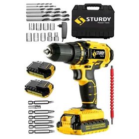 Sturdy Japon KVBY 58 V 8 Ah Darbeli Samsung Akülü Vidalama Matkap+Yardımcı Komple Set