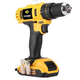 Sturdy New Seri 2024 Alman Technology Çelik Şanzuman 148VFF 12 Ah 2 Akülü Şarjlı Matkap