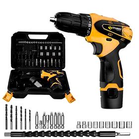Sturdy Power Tool Akülü 36 V 5 Ah Lion Çift Akülü Şarjlı Armut Model Matkap