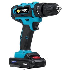 Sturdy Power Tools 46 V 5.0 Amper Express Seri Çift Akülü 27 Parça Uç Şarjlı Vidalama Matkap