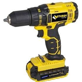 Sturdy Power Tools 46VF 5 mAh Lityum Çift Akülü New Seri 27 Parça Şarjlı Vidalama Matkap