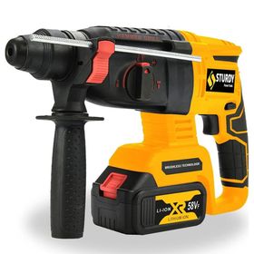 Sturdy STD232 Çift Akülü Darbeli Şarjlı Kırıcı Kömürsüz Motor Güçlü Matkap