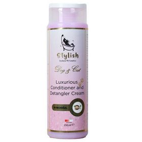 Stylish 250 ml Conditioner Detangler Cream Kedi ve Köpek Kıtık Açıcı Tüy Kremi