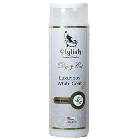 Stylish White Coat Beyaz Tüylü 250 ml Kedi ve Köpek Şampuanı