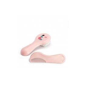 Suavinex Pembe Fırça Tarak Seti