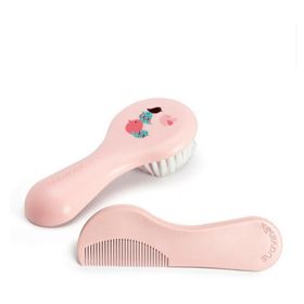 Suavinex Pembe Fırça Tarak Seti