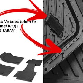 Subaru Forester Iv 2013 Sonrası Siyah Havuzlu Paspas