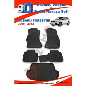 Subaru Forester Suv 2008-2012 Paspas ve Bagaj Havuzu