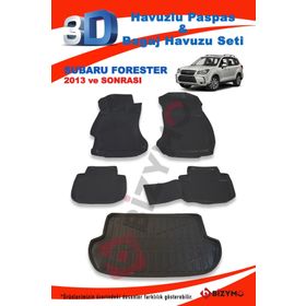 Subaru Forester Suv 2013 ve Sonrası Paspas ve Bagaj Havuzu