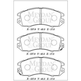 Subaru Impreza 1993/1996 242x18x58x53 Havalı Ön Fren Diski