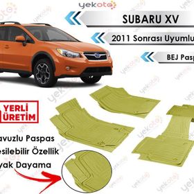 Subaru Xv 2011 Sonrası Bej Havuzlu Paspas