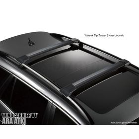 Subaru Xv 2012 Üzeri Siyah Wingcarrier Ara Atkı