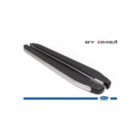 Subaru XV 2012 ve Sonrası Blackline Krom Yan Basamak
