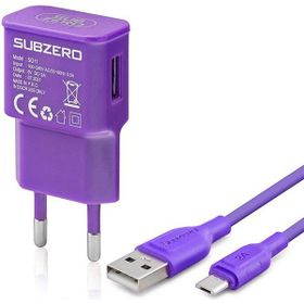 Subzero 2.0A 5 V Micro USB Renkli Şarj Cihazı