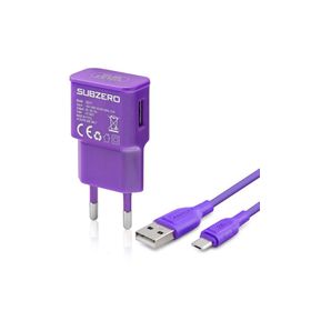 Subzero 2.0A 5 V Micro USB Renkli Şarj Cihazı
