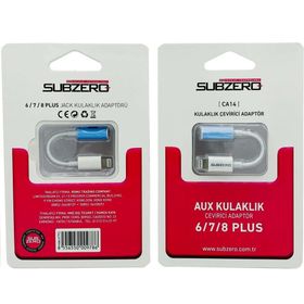 Subzero CA14 6-7-8 Plus Aux Kulaklık Çevirici Adaptör