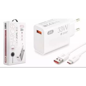 Subzero SG37 33W Type-C Kablolu Turbo Ev Tipi Şarj Aleti