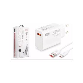 Subzero SG37 33W Type-C Kablolu Turbo Ev Tipi Şarj Aleti