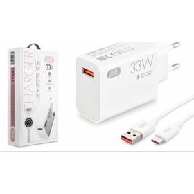 Subzero SG37 33W Type-C Kablolu Turbo Ev Tipi Şarj Aleti
