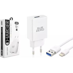 Subzero SG64 12W 2.4A Ligtning Ev Şarj Aleti