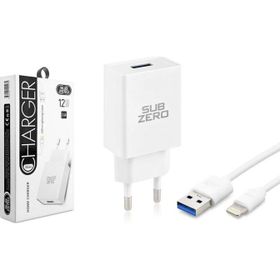 Subzero SG64 12W 2.4A Ligtning Ev Şarj Aleti