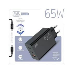 Subzero SG88 65W Type-C Hızlı Şarj Aleti ve PD Destekli Adaptör