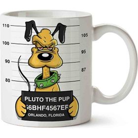 Suçlu Pluto Baskılı Kupa