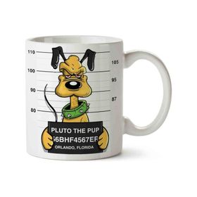 Suçlu Pluto Baskılı Kupa