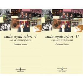 Suda Ayak İzleri 1-2 Cilt Takım - Anılar ve İzdüşümleri