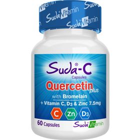 Suda-C Quercetin Plus Bromelain 30 Kapsül