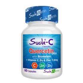 Suda-C Quercetin Plus Bromelain 60 Kapsül