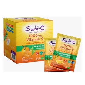 Suda-C Vitamin C 1000 mg Portakal Aromalı 20 Saşe